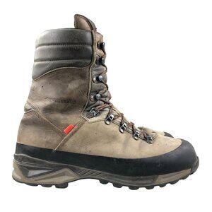 Schnee's Men's Size 11 MED Beartooth II Brown Vibram Mountain Hiking Boots FAIR